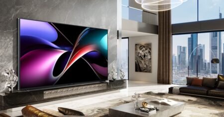 Hisense’s TriChroma TV might be the center floor between Mini LED and MicroLED
